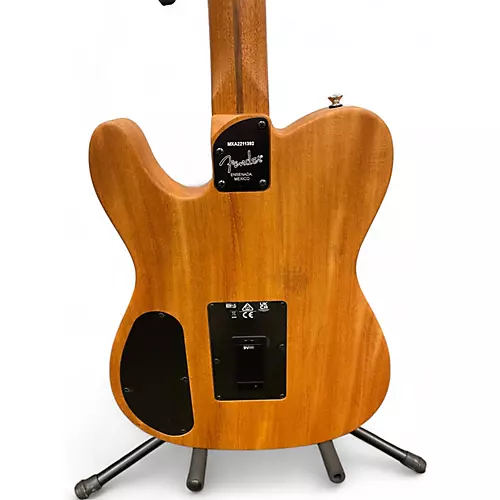 Used Fender Acoustasonic Player Telecaster white Acoustic Electric Guitar white - musicians--Friend