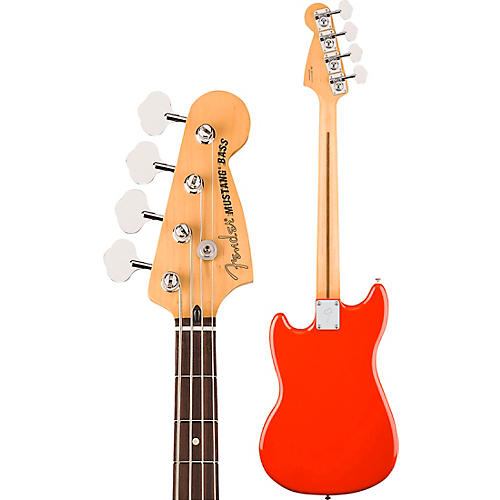 Fender Player II Mustang Bass PJ Rosewood Fingerboard Aquatone Blue - musicians--Friend