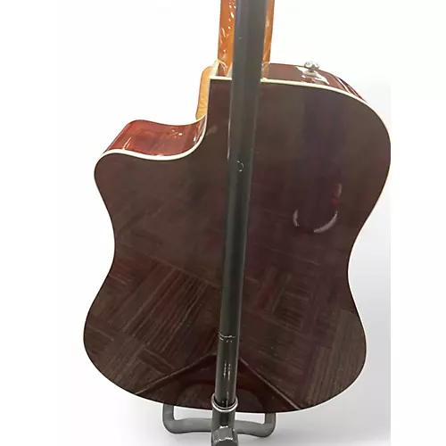 Used Fender Villager SCE Natural 12 String Acoustic Electric Guitar Natural - musicians--Friend
