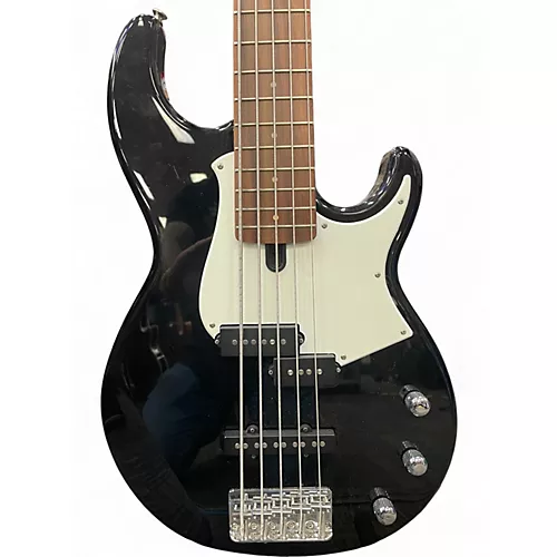 Used Yamaha BB435 BROADBASS Black Electric Bass Guitar Black - musicians--Friend