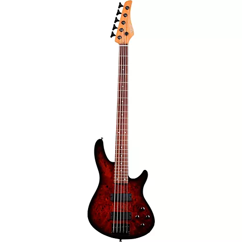 Schecter Guitar Research C-5 Standard 5-String Electric Bass Guitar Tobacco Burl - musicians--Friend