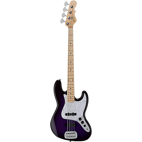 G&L Fullerton Deluxe JB With Maple Fretboard Electric Bass 3-Tone Sunburst - musicians--Friend