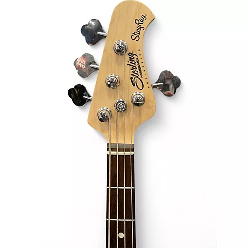 Used Sterling by Music Man STINGRAY Black Electric Bass Guitar Black - musicians--Friend