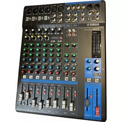 Used Yamaha MG12 Unpowered Mixer - musicians--Friend