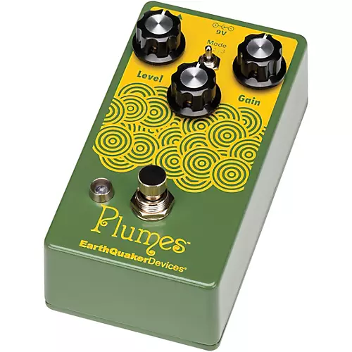 EarthQuaker Devices Plumes Small Signal Shredder Overdrive Effects Pedal - musicians--Friend