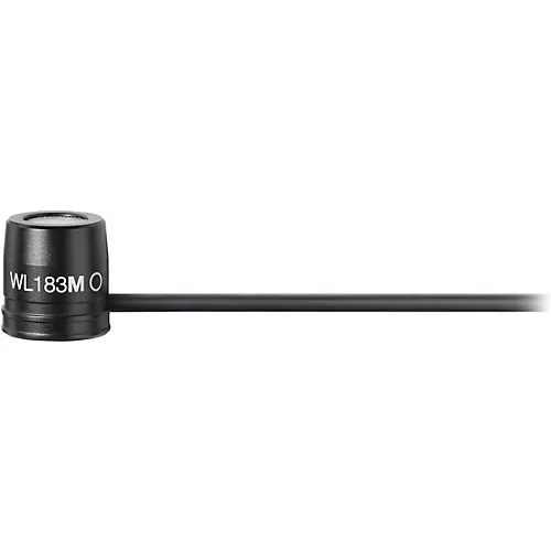 Shure WL183m Omnidirectional Condenser Lavalier With LEMO Termination White - musicians--Friend