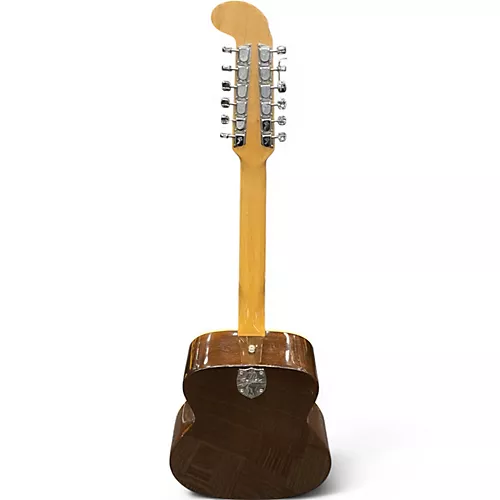Used 1969 Fender villager 12 Natural 12 String Acoustic Guitar Natural - musicians--Friend