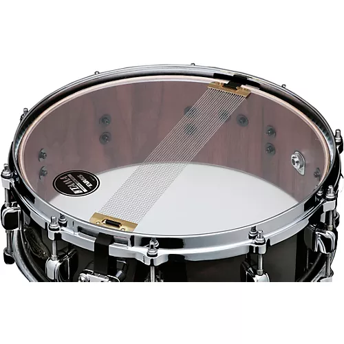TAMA Starclassic Walnut/Birch Snare Drum With Chrome Shell Hardware 14 x 5 in. Gloss Black Walnut Burl - musicians--Friend