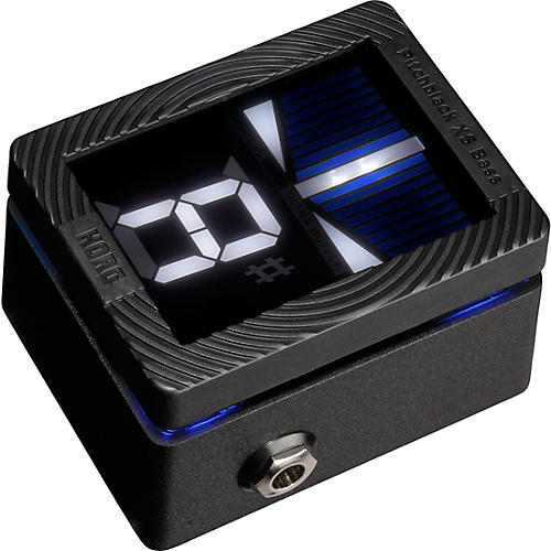 KORG Pitchblack XS Bass Chromatic Pedal Tuner Black - musicians--Friend