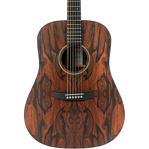 Martin D-X1E Special X Series HPL Ziricote Dreadnought Acoustic-Electric Guitar Natural - musicians--Friend