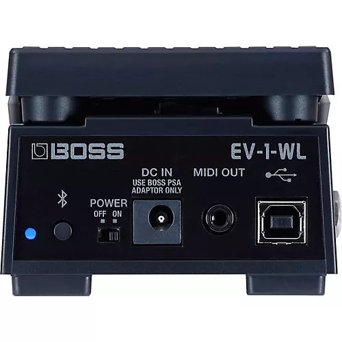 BOSS EV-1-WL Wireless MIDI Expression Pedal Silver - musicians--Friend