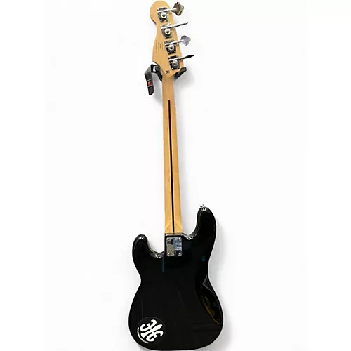 Used Squier Affinity P-Bass Black Electric Bass Guitar Black - musicians--Friend