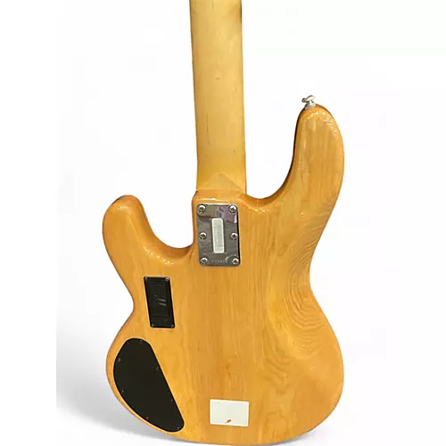Used Ernie Ball Music Man Stingray HH 4 String Natural Electric Bass Guitar Natural - musicians--Friend