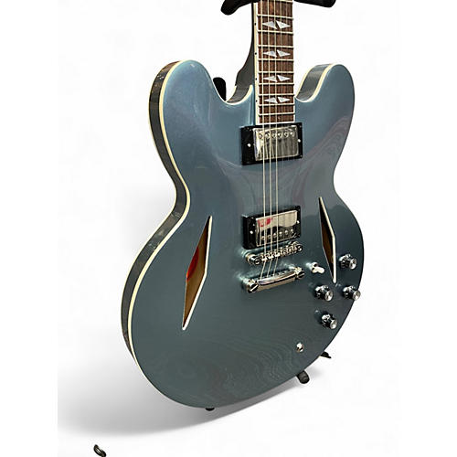 Used Epiphone DG335 Pelham Blue Hollow Body Electric Guitar Pelham Blue - musicians--Friend