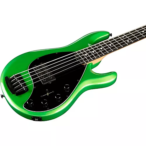 Ernie Ball Music Man StingRay5 Special H 5-String Electric Bass Guitar Black and Chrome - musicians--Friend