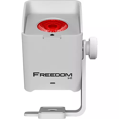 CHAUVET DJ Freedom H1 RGBAW+UV LED X4 Wireless Wash Lighting System with D-Fi, White - musicians--Friend