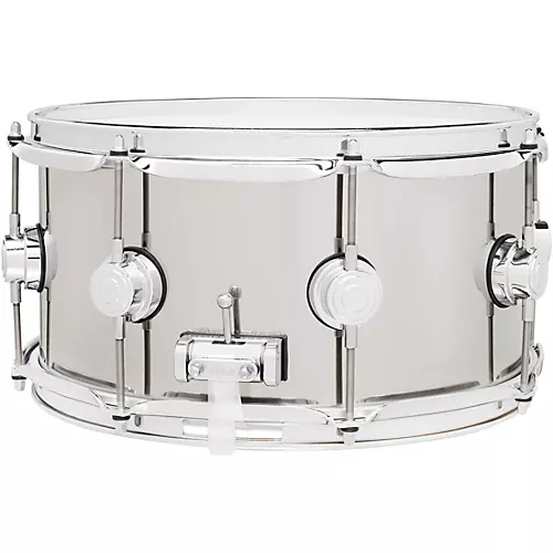 DW Collector's Series Stainless Steel Snare Drum 14 x 4.5 in. - musicians--Friend