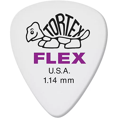 Dunlop Tortex Flex Standard Guitar Picks 1.14 mm 12 Pack - musicians--Friend