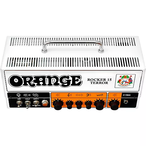 Orange Amplifiers Rocker 15 Terror 15W Tube Guitar Amp Head White - musicians--Friend