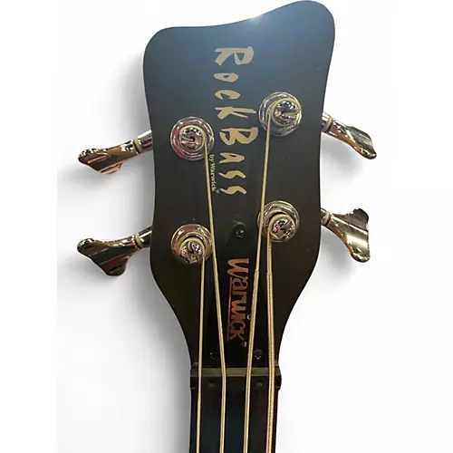 Used RockBass by Warwick Corvette Blue Electric Bass Guitar Blue - musicians--Friend
