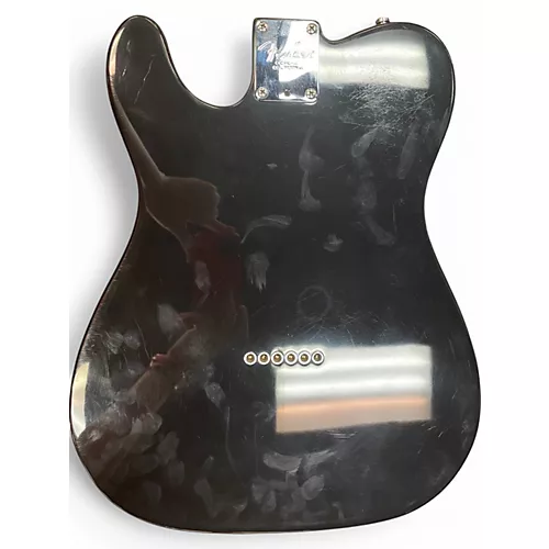 Used Fender AMERICAN TELECASTER Black Solid Body Electric Guitar Black - musicians--Friend