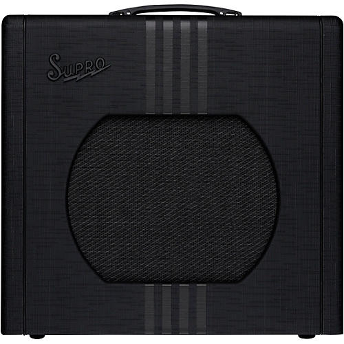 Supro 1822 Delta King 12 15W 1x12 Tube Guitar Amp Black - musicians--Friend