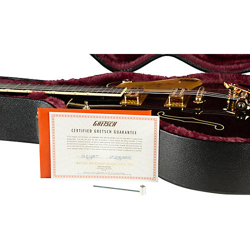 Gretsch Guitars G6120T-SW Steve Wariner Signature Nashville Gentleman With Bigsby Electric Guitar Magic Black - musicians--Friend