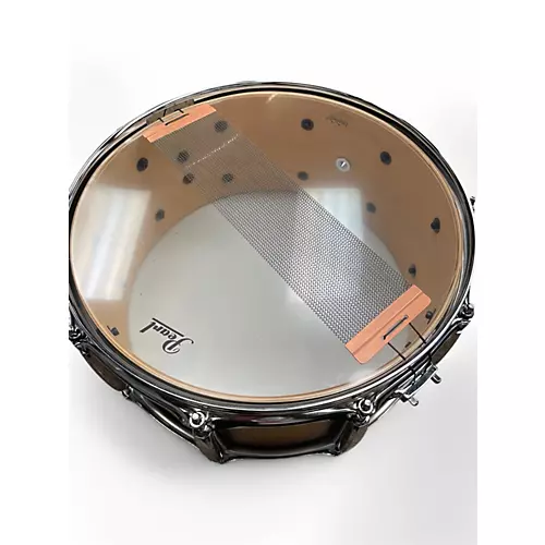 Used Pearl 14in MASTERS MAPLE COMPLETE SATIN NATURAL Drum SATIN NATURAL 33 - musicians--Friend