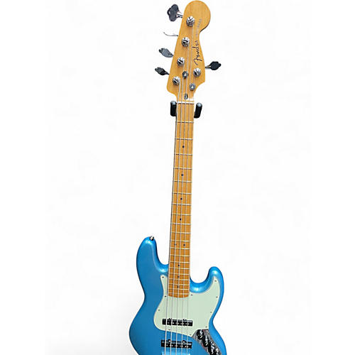 Used 2022 Fender Player Plus Active Jazz Bass opal spark Electric Bass Guitar opal spark - musicians--Friend