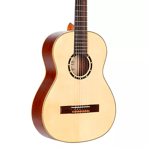 Ortega Family Series R121G-3/4 Classical Guitar Gloss Natural 3/4 Size - musicians--Friend