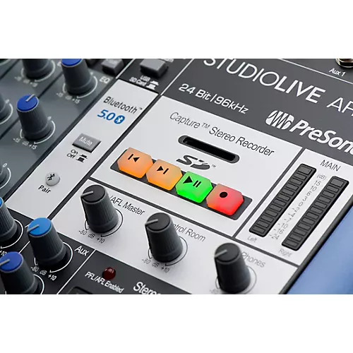 PreSonus StudioLive AR12c 12-Channel Hybrid Digital/Analog Performance Mixer - musicians--Friend