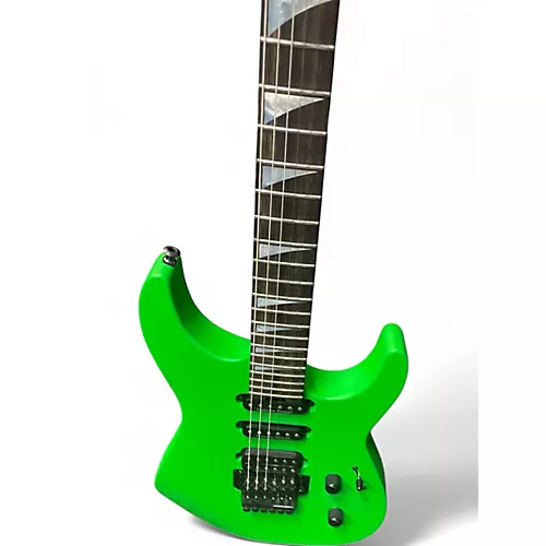 Used Jackson USA Soloist SL3 Green Solid Body Electric Guitar Green - musicians--Friend