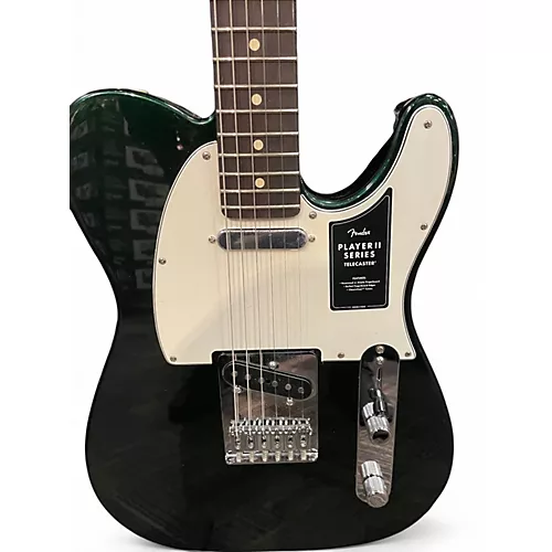 Used Fender Player Telecaster BRITISH RACING GREEN Solid Body Electric Guitar BRITISH RACING GREEN - musicians--Friend