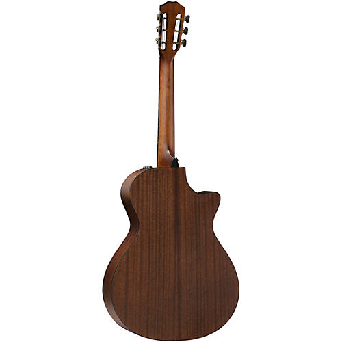 Taylor 312ce 12-Fret V-Class Grand Concert Left-Handed Acoustic-Electric Guitar Natural - musicians--Friend