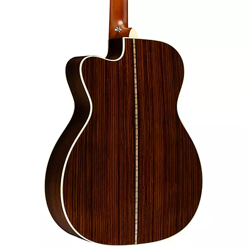 Martin Custom Shop OM Cutaway 1935 European Spruce-East Indian Rosewood Acoustic-Electric Guitar Sunburst - musicians--Friend