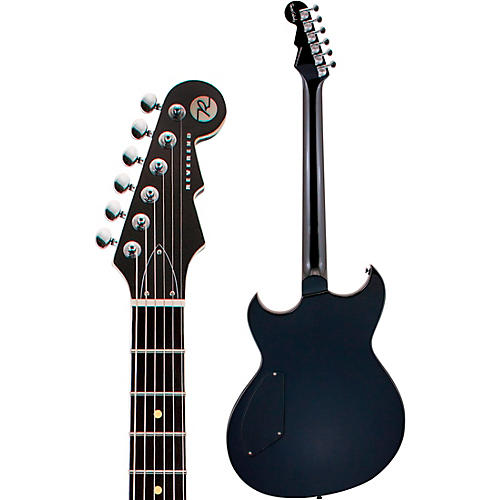 Reverend Reeves Gabrels Spacehawk Electric Guitar Black Sparkle - musicians--Friend