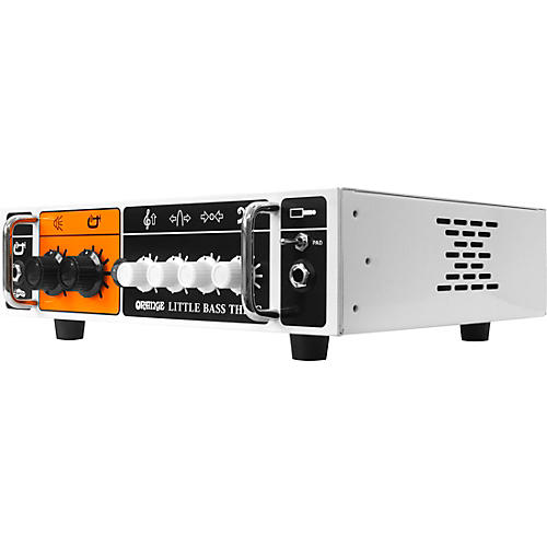 Orange Amplifiers Little Bass Thing White - musicians--Friend