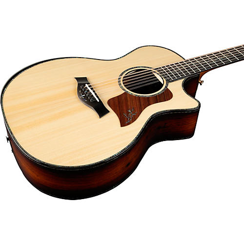 Taylor PS54ce 12-String Grand Auditorium Acoustic Electric Guitar Shaded Edge Burst - musicians--Friend