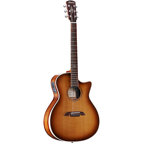 Alvarez AGA95CEAR Artist Elite Grand Auditorium Acoustic-Electric Guitar Natural Shadow Burst - musicians--Friend