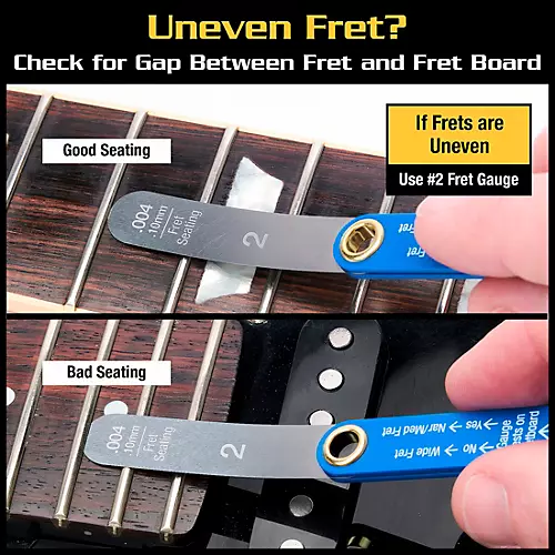 Music Nomad Precision Fret Gauge - musicians--Friend