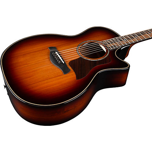 Taylor 814ce Sinker Redwood Builder's Edition Grand Auditorium Acoustic-Electric Guitar Shaded Edge Burst - musicians--Friend
