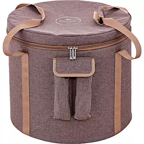 MEINL Sonic Energy Crystal Singing Bowl Bag 14 in. Brown - musicians--Friend