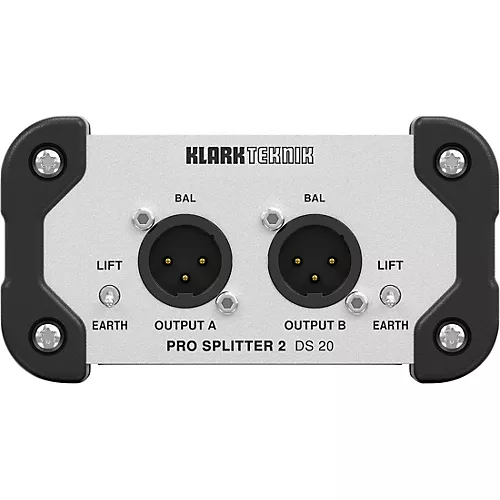 Klark Teknik DS 20 Passive 2-Output Signal Splitter - musicians--Friend