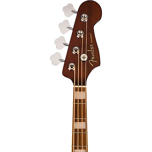 Fender California Kingman Acoustic-Electric Bass Guitar Shaded Edge Burst - musicians--Friend