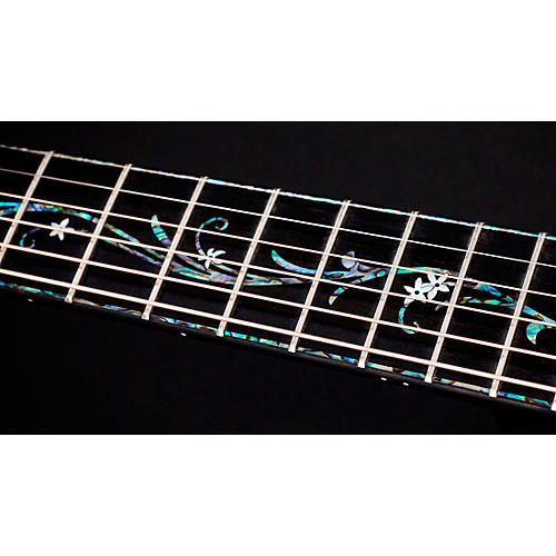Taylor Custom Sinker Redwood-Black Limba Grand Auditorium Acoustic-Electric Guitar Natural - musicians--Friend