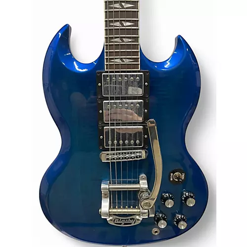 Used 2013 Gibson SG Deluxe Cobalt Burst Solid Body Electric Guitar Cobalt Burst - musicians--Friend