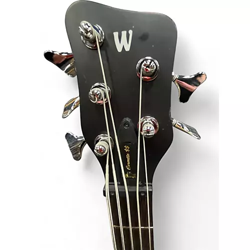 Used RockBass by Warwick CORVETTE $$ 5 STRING Natural Electric Bass Guitar Natural - musicians--Friend