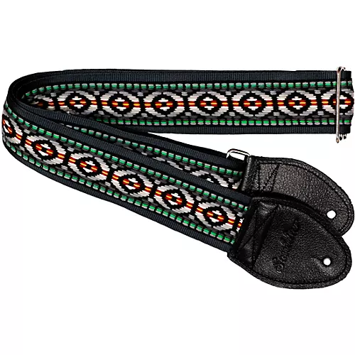 Souldier Bohemian Guitar Strap Red 2 in. - musicians--Friend
