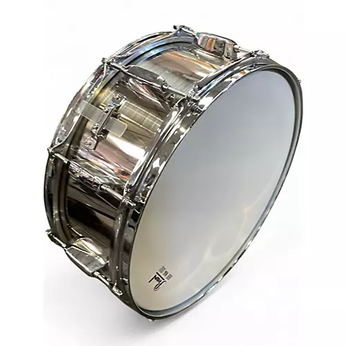 Used Pearl 14in steel  Brushed Steel Drum Brushed Steel 33 - musicians--Friend