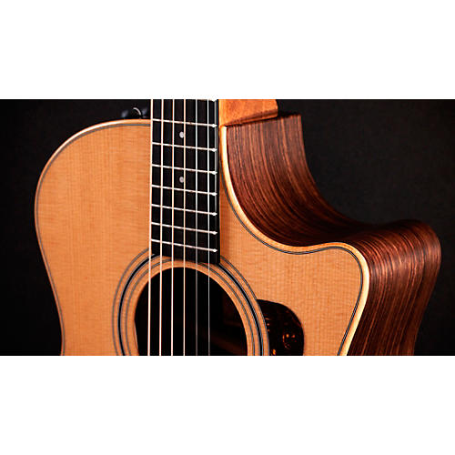Taylor 414ce Studio Grand Auditorium Acoustic-Electric Guitar Tobacco Shaded Edge Burst - musicians--Friend
